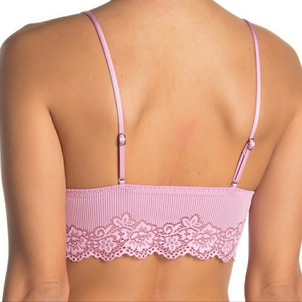 Free People | Caroline Lace Up Corset Bralette - Picture 4 of 11